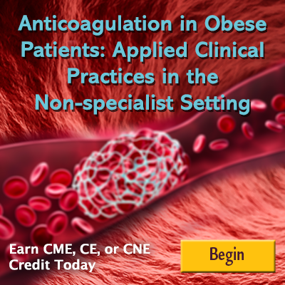 Anticoagulation in Obese Patients: Applied Clinical Practices in the Non-specialist Setting
