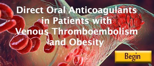 Direct Oral Anticoagulants in Patients with Venous Thromboembolism and Obesity